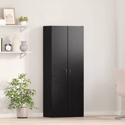 vidaXL Büroschrank Schwarz Eichen-Optik 60 x 32 x 152,5 cm - Schwarz vidaXL Büroschrank Schwarz Eichen-Optik 60 x 32 x 152,5 cm - Schwarz