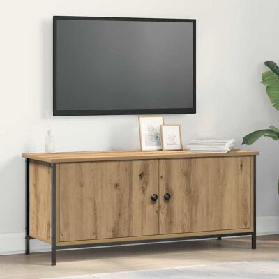 vidaXL TV-Schränk Artisan-Eiche 100 x 35 x 45 cm Holzwerkstoff - Braun vidaXL TV-Schränk Artisan-Eiche 100 x 35 x 45 cm Holzwerkstoff - Braun