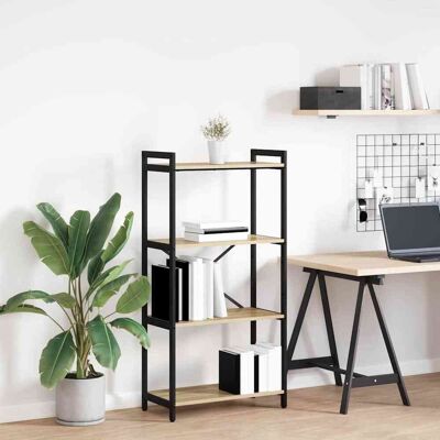 vidaXL Bücherregal Sonoma-Eiche 60 x 30 x 120 cm Holzwerkstoff - Braun vidaXL Bücherregal Sonoma-Eiche 60 x 30 x 120 cm Holzwerkstoff - Braun