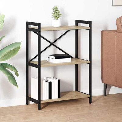 vidaXL Bücherregal Sonoma-Eiche 60 x 30 x 85 cm Holzwerkstoff - Braun vidaXL Bücherregal Sonoma-Eiche 60 x 30 x 85 cm Holzwerkstoff - Braun