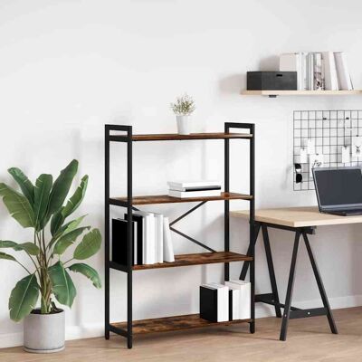 vidaXL Bücherregal Geräucherte Eiche 80 x 30 x 120 cm Holzwerkstoff - Braun vidaXL Bücherregal Geräucherte Eiche 80 x 30 x 120 cm Holzwerkstoff - Braun