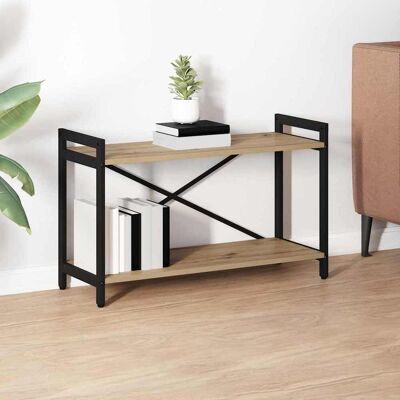 vidaXL Bücherregal Artisan-Eiche 80 x 30 x 50 cm Holzwerkstoff - Braun vidaXL Bücherregal Artisan-Eiche 80 x 30 x 50 cm Holzwerkstoff - Braun