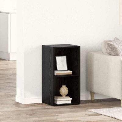 vidaXL TV-Schrankset Schwarz 72 x 35 x 37 cm Holzwerkstoff - Schwarz vidaXL TV-Schrankset Schwarz 72 x 35 x 37 cm Holzwerkstoff - Schwarz