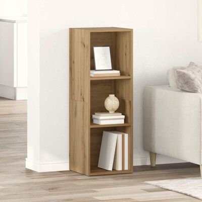 vidaXL TV-Schrankset Wandmontiert Braun 72 x 35 x 37 cm Holzwerkstoff - Braun vidaXL TV-Schrankset Wandmontiert Braun 72 x 35 x 37 cm Holzwerkstoff - Braun