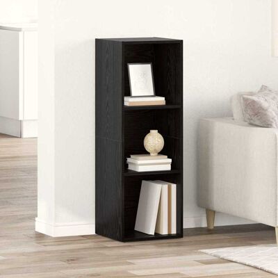 vidaXL TV-Schrankset Schwarz 72 x 35 x 37 cm Holzwerkstoff - Schwarz vidaXL TV-Schrankset Schwarz 72 x 35 x 37 cm Holzwerkstoff - Schwarz