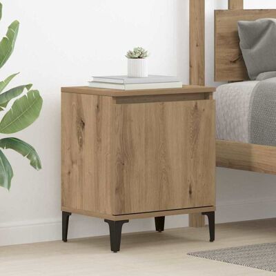 vidaXL Nachttisch Artisan-Eiche 40 x 30 x 50 cm Holzwerkstoff - Braun vidaXL Nachttisch Artisan-Eiche 40 x 30 x 50 cm Holzwerkstoff - Braun