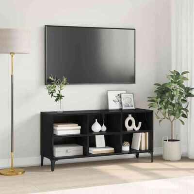 vidaXL TV-Schrankset Schwarz 103,5 x 30 x 50 cm Holzwerkstoff - Schwarz vidaXL TV-Schrankset Schwarz 103,5 x 30 x 50 cm Holzwerkstoff - Schwarz