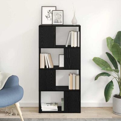 vidaXL TV-Schrankset Schwarz 60 x 24 x 125,5 cm Holzwerkstoff - Schwarz vidaXL TV-Schrankset Schwarz 60 x 24 x 125,5 cm Holzwerkstoff - Schwarz