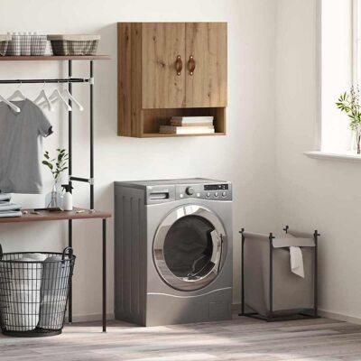 vidaXL Wandschrank Artisan-Eiche 60 x 31 x 70 cm Holzwerkstoff - Braun vidaXL Wandschrank Artisan-Eiche 60 x 31 x 70 cm Holzwerkstoff - Braun