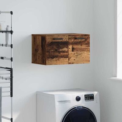 vidaXL Wandschrank Altholz 60 x 36,5 x 35 cm Holzwerkstoff - Braun vidaXL Wandschrank Altholz 60 x 36,5 x 35 cm Holzwerkstoff - Braun