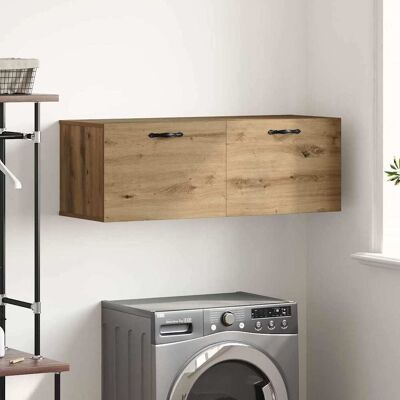 vidaXL Wandschrank Artisan-Eiche 100 x 36,5 x 35 cm Holzwerkstoff - Braun vidaXL Wandschrank Artisan-Eiche 100 x 36,5 x 35 cm Holzwerkstoff - Braun