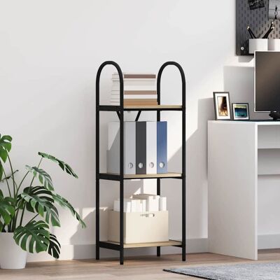 vidaXL Bücherregal Sonoma-Eiche 40 x 30 x 109 cm Holzwerkstoff - Braun vidaXL Bücherregal Sonoma-Eiche 40 x 30 x 109 cm Holzwerkstoff - Braun