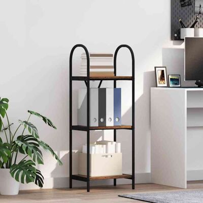 vidaXL Bücherregal Altholz 40 x 30 x 109 cm Holzwerkstoff - Braun vidaXL Bücherregal Altholz 40 x 30 x 109 cm Holzwerkstoff - Braun