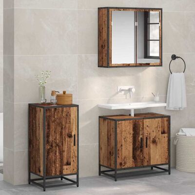 vidaXL Sideboard Altholz 35,5 x 35 x 76 cm - Braun vidaXL Sideboard Altholz 35,5 x 35 x 76 cm - Braun