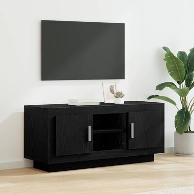 vidaXL TV-Schränk Schwarz Eichen-Optik 102 x 35 x 45 cm Holzwerkstoff - Schwarz vidaXL TV-Schränk Schwarz Eichen-Optik 102 x 35 x 45 cm Holzwerkstoff - Schwarz
