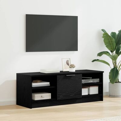 vidaXL TV-Schränk Schwarz Eichen-Optik 102 x 35 x 36,5 cm - Schwarz vidaXL TV-Schränk Schwarz Eichen-Optik 102 x 35 x 36,5 cm - Schwarz