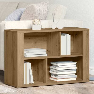 vidaXL Sideboard Artisan-Eiche 80 x 30 x 53 cm Holzwerkstoff - Braun vidaXL Sideboard Artisan-Eiche 80 x 30 x 53 cm Holzwerkstoff - Braun