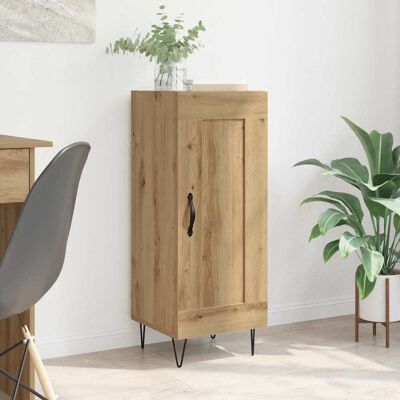 vidaXL Sideboard Artisan-Eiche 34,5 x 34 x 90 cm Verbundholz und Eisen - Braun vidaXL Sideboard Artisan-Eiche 34,5 x 34 x 90 cm Verbundholz und Eisen - Braun
