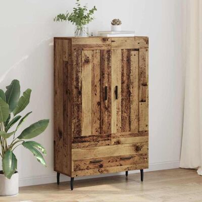 vidaXL Highboard Altholz 69,5 x 31 x 115 cm Holzwerkstoff - Braun vidaXL Highboard Altholz 69,5 x 31 x 115 cm Holzwerkstoff - Braun