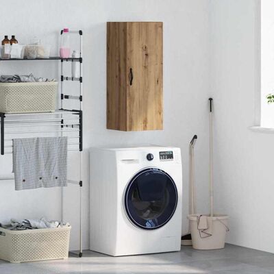 vidaXL Wandschrank Artisan-Eiche 34,5 x 34 x 90 cm Holzwerkstoff - Braun vidaXL Wandschrank Artisan-Eiche 34,5 x 34 x 90 cm Holzwerkstoff - Braun