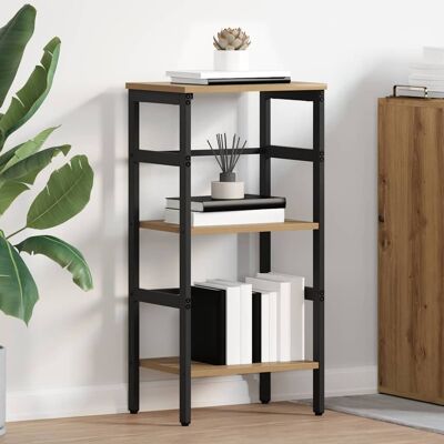vidaXL Bücherregal Artisan-Eiche 40 x 29,5 x 81 cm Holzwerkstoff - Braun vidaXL Bücherregal Artisan-Eiche 40 x 29,5 x 81 cm Holzwerkstoff - Braun
