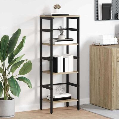 vidaXL Bücherregal Sonoma-Eiche 40 x 29,5 x 115 cm Holzwerkstoff - Braun vidaXL Bücherregal Sonoma-Eiche 40 x 29,5 x 115 cm Holzwerkstoff - Braun