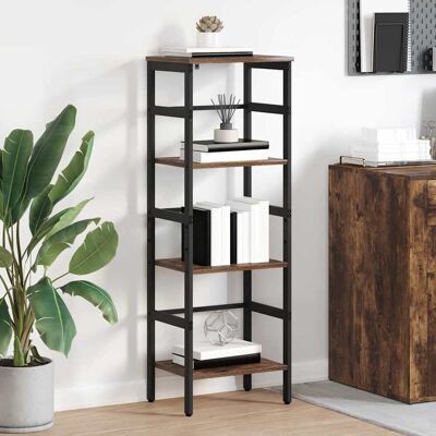 vidaXL Bücherregal Geräucherte Eiche 40 x 29,5 x 115 cm Holzwerkstoff - Braun vidaXL Bücherregal Geräucherte Eiche 40 x 29,5 x 115 cm Holzwerkstoff - Braun