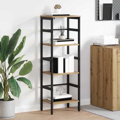 vidaXL Bücherregal Artisan-Eiche 40 x 29,5 x 115 cm Holzwerkstoff - Braun vidaXL Bücherregal Artisan-Eiche 40 x 29,5 x 115 cm Holzwerkstoff - Braun