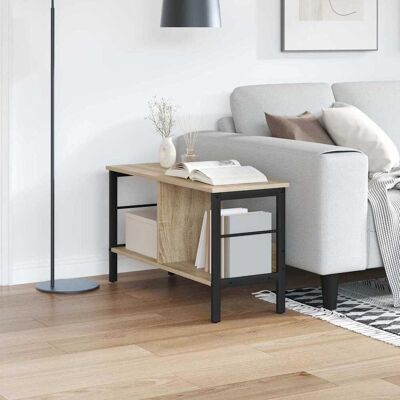 vidaXL Bücherregal Sonoma-Eiche 82 x 32 x 47 cm Holzwerkstoff - Braun vidaXL Bücherregal Sonoma-Eiche 82 x 32 x 47 cm Holzwerkstoff - Braun