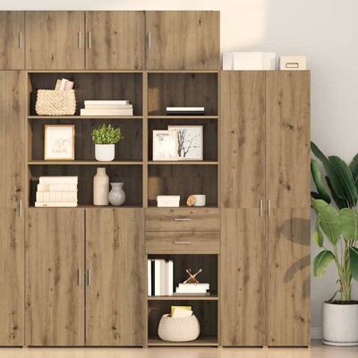 vidaXL Highboard Artisan-Eiche 50 x 42,5 x 225 cm Holzwerkstoff - Braun vidaXL Highboard Artisan-Eiche 50 x 42,5 x 225 cm Holzwerkstoff - Braun