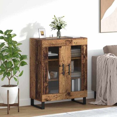 vidaXL Sideboard Altholz 69,5 x 34 x 90 cm Holzwerkstoff - Braun vidaXL Sideboard Altholz 69,5 x 34 x 90 cm Holzwerkstoff - Braun