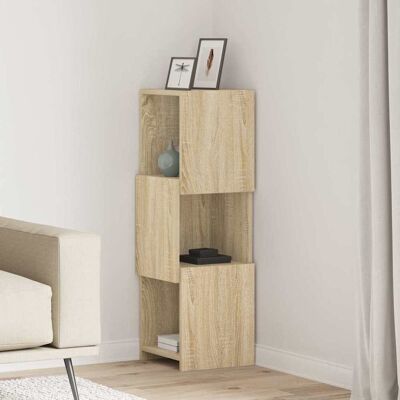 vidaXL Eckschrank Sonoma-Eiche 30,5x30x95cm Holzwerkstoff - Braun vidaXL Eckschrank Sonoma-Eiche 30,5x30x95cm Holzwerkstoff - Braun