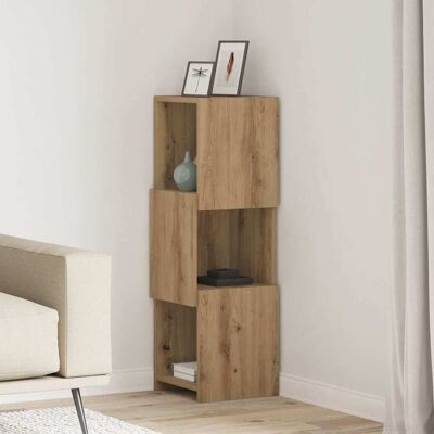 vidaXL Eckschrank Artisan-Eiche 30,5x30x95cm Holzwerkstoff - Braun vidaXL Eckschrank Artisan-Eiche 30,5x30x95cm Holzwerkstoff - Braun