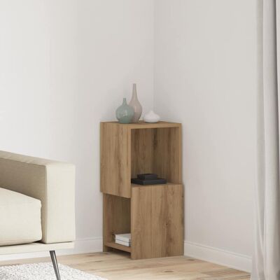 vidaXL Eckschrank Artisan-Eiche 30,5x30x65cm Holzwerkstoff - Braun vidaXL Eckschrank Artisan-Eiche 30,5x30x65cm Holzwerkstoff - Braun