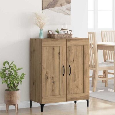 vidaXL Sideboard Artisan-Eiche 69,5 x 34 x 90 cm Holzwerkstoff - Braun vidaXL Sideboard Artisan-Eiche 69,5 x 34 x 90 cm Holzwerkstoff - Braun