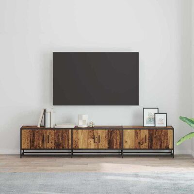 vidaXL TV-Einheiten 210 x 35 x 41 cm Altholz Holzwerkstoff - Braun vidaXL TV-Einheiten 210 x 35 x 41 cm Altholz Holzwerkstoff - Braun