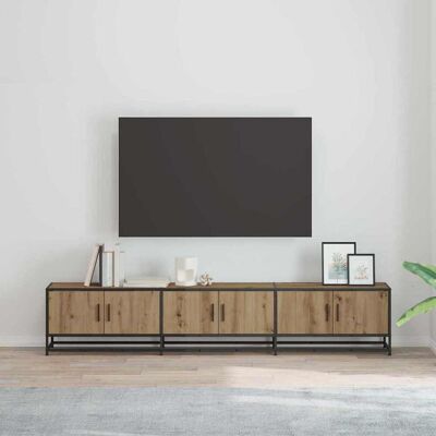 vidaXL TV-Einheiten 210 x 35 x 41 cm Artisan-Eiche Holzwerkstoff - Braun vidaXL TV-Einheiten 210 x 35 x 41 cm Artisan-Eiche Holzwerkstoff - Braun