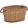 vidaXL Holzkorb mit Tragegriffen 58×42×29 cm Natur Weide - Braun