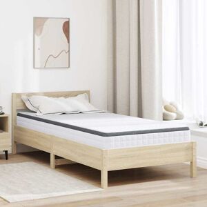 vidaXL Matratze Weiß und Grau 100 x 200 cm Bonell Feder - Weiß vidaXL Matratze Weiß und Grau 100 x 200 cm Bonell Feder - Weiß
