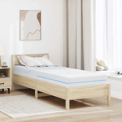 vidaXL Matratze Mittelfest 70 x 200 cm Weiß - Weiß vidaXL Matratze Mittelfest 70 x 200 cm Weiß - Weiß