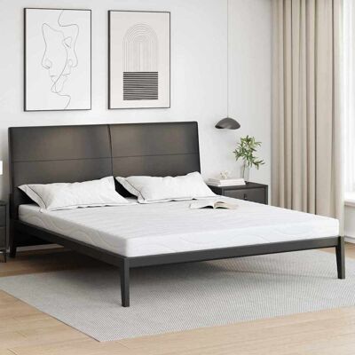 vidaXL Matratze Weiß 180 x 200 cm Jacquard-Stoff - Weiß vidaXL Matratze Weiß 180 x 200 cm Jacquard-Stoff - Weiß