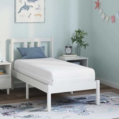 vidaXL Matratze Weiß 70 x 140 cm Taschenfeder - Weiß vidaXL Matratze Weiß 70 x 140 cm Taschenfeder - Weiß