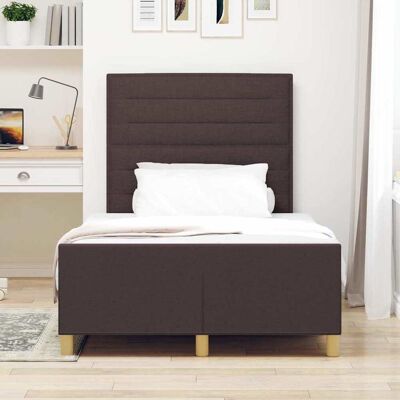 Vidaxl Bettgestell - 120x190 cm - Klassisches gepolstertes Kopfteil Vidaxl Bettgestell - 120x190 cm - Klassisches gepolstertes Kopfteil