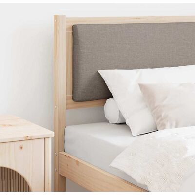 vidaXL Kopfteil Sonstiges Braun 80 cm Massivholz Kiefer - Beige vidaXL Kopfteil Sonstiges Braun 80 cm Massivholz Kiefer - Beige