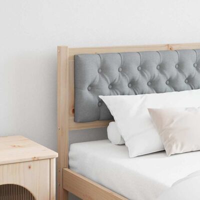 vidaXL Kopfteil Sonstiges Braun und hellgrau 200 cm Massivholz Kiefer - Braun vidaXL Kopfteil Sonstiges Braun und hellgrau 200 cm Massivholz Kiefer - Braun