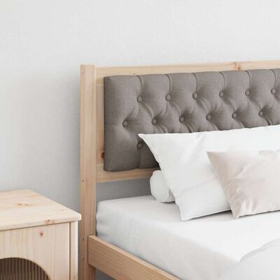 vidaXL Kopfteil Sonstiges Braun und Taupe 200 cm Massivholz Kiefer - Braun vidaXL Kopfteil Sonstiges Braun und Taupe 200 cm Massivholz Kiefer - Braun