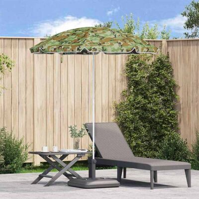 vidaXL Garten-Sonnenschirm 240 cm 170T Polyester Tarnung - Mehrfarbig vidaXL Garten-Sonnenschirm 240 cm 170T Polyester Tarnung - Mehrfarbig