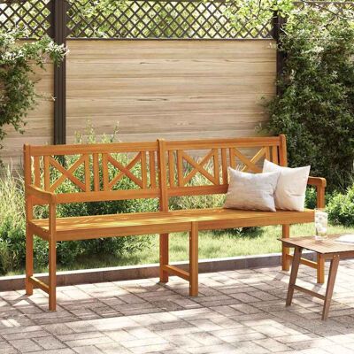 vidaXL Bank Outdoor Natur 180 x 56 x 90 cm Massivholz Akazie - Braun vidaXL Bank Outdoor Natur 180 x 56 x 90 cm Massivholz Akazie - Braun