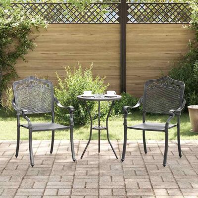 Vidaxl Schwarze Gartenstühle - Gartenstühle Vidaxl Schwarze Gartenstühle - Gartenstühle