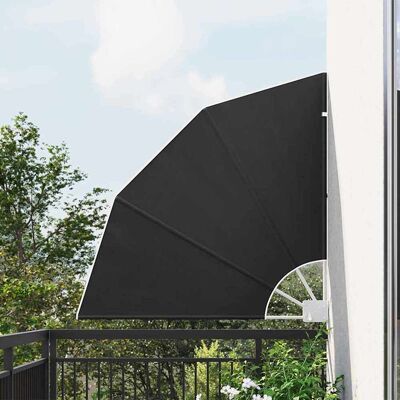 vidaXL Balkon Sichtschutz 115 x 115 cm Polyester Anthrazit - Anthrazit vidaXL Balkon Sichtschutz 115 x 115 cm Polyester Anthrazit - Anthrazit